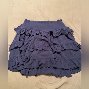 Women’s Ruffle Navy Skirt NWT Size L